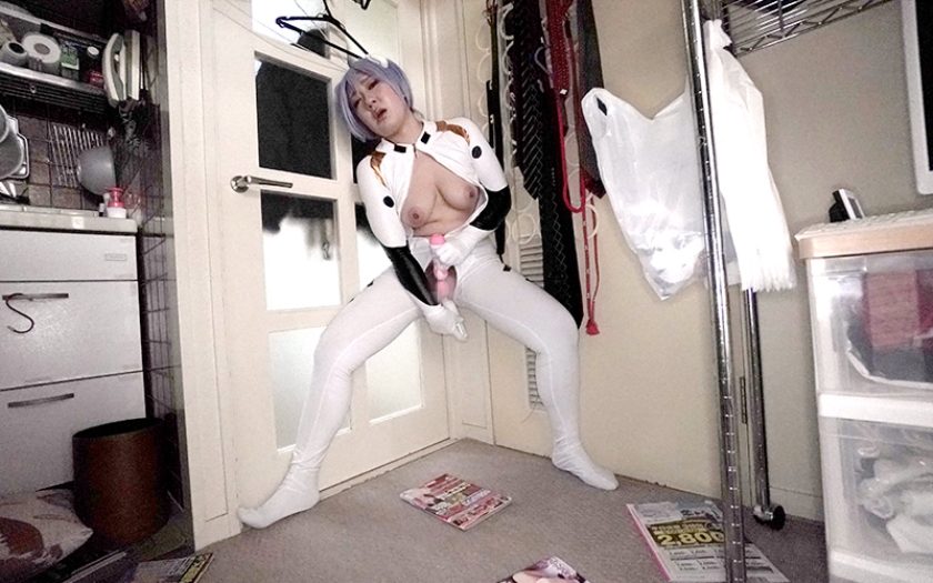 (羞恥) ババコス！(BBA) 大人しそうな爆乳奥さんを綾●レイにしてみたら潮を吹き上げて淫乱に変身した件 (中田氏) 山本優美奥様 41歳  パッケージ