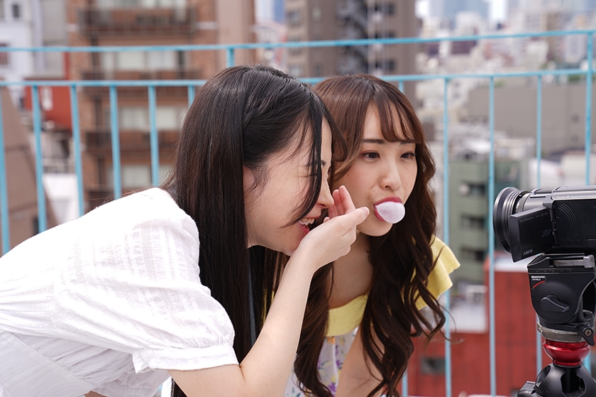 舐めレズ 篠崎花音&香澄せな  パッケージ