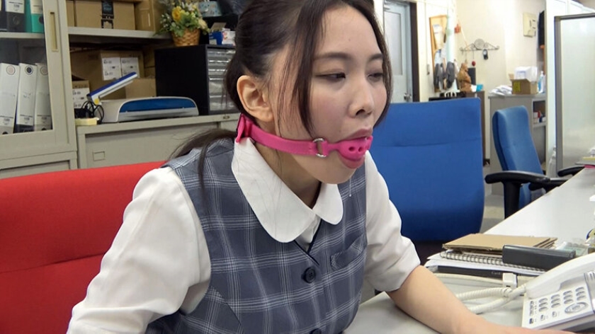 涎とM女とボールギャグ 辻芽愛里  パッケージ