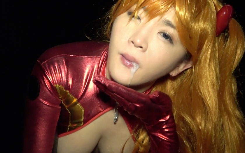 (羞恥)ババコス！(BBA)松坂◯子似の肉体を持て余しすぎた奥さんを惣流ア◯カラングレーにしてグリグリにしたった件【中田氏】後編 三雲ゆり子奥様 47歳  パッケージ